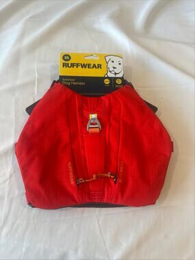 Ruffwear Switchback Dog Back Pack Harness Pockets, Padding, Reflective Red XS
